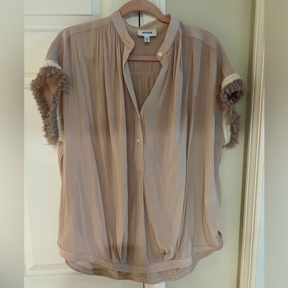 KOCH Fern Top in mauve pink size X-Small. - Picture 2 of 9